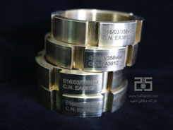 خدمات حکاکی لیزری آرم و لوگو بر روی قطعات صنعتی